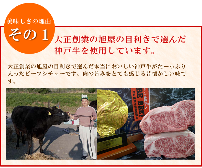 【単品】プレミア神戸牛・神戸ビーフシチュー