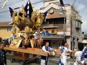 昨年の秋祭りの様子